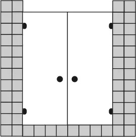 Sprinz Rechteck-Duschkabine Türen Nische „Fortuna“, Anschlag links und rechts, Drehtür zweiteilig B: 900 mm H: 2000 mm Sprinz Rechteck-Duschkabine Türen Nische „Fortuna“, Anschlag links und rechts, Drehtür zweiteilig B: 900 mm H: 2000 mm