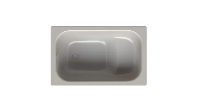 Bette Badewannen Rechteck Step Dust 1180x730x420 mm glasierter Titan-Stahl Einbau Unterbau 1-Sitzer