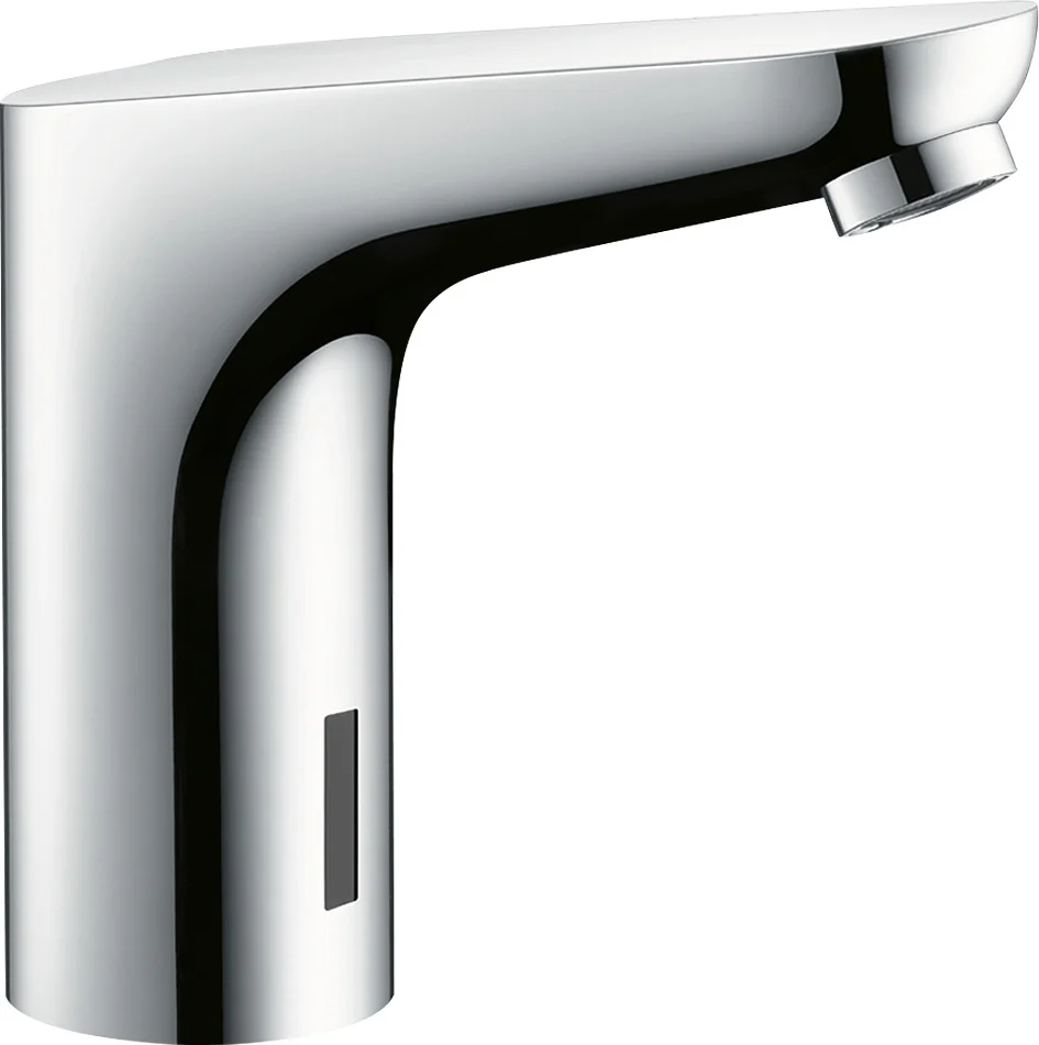 Hansgrohe Waschtischmischer Elektronik Focus, chrom, Ausladung 127 mm, Normalstrahl, max. Durchfluss 5 l/min bei 3 bar, Temperaturbegrenzung und -voreinstellung, Infrarot-Näherungselektronik, Netzanschluss 230 V, IPX5 Hansgrohe Waschtischmischer Elektronik Focus, chrom, Ausladung 127 mm, Normalstrahl, max. Durchfluss 5 l/min bei 3 bar, Temperaturbegrenzung und -voreinstellung, Infrarot-Näherungselektronik, Netzanschluss 230 V, IPX5