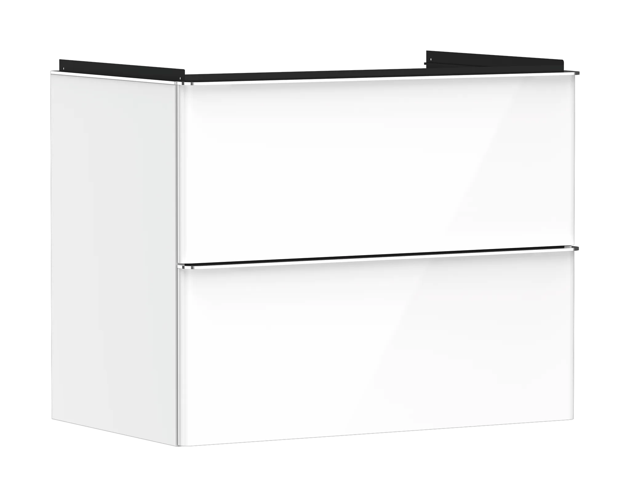 Hansgrohe Xelu Q Waschtischunterschrank Weiß Hochglanz 780⁄475 Chrom Hansgrohe Xelu Q Waschtischunterschrank Weiß Hochglanz 780⁄475 Chrom