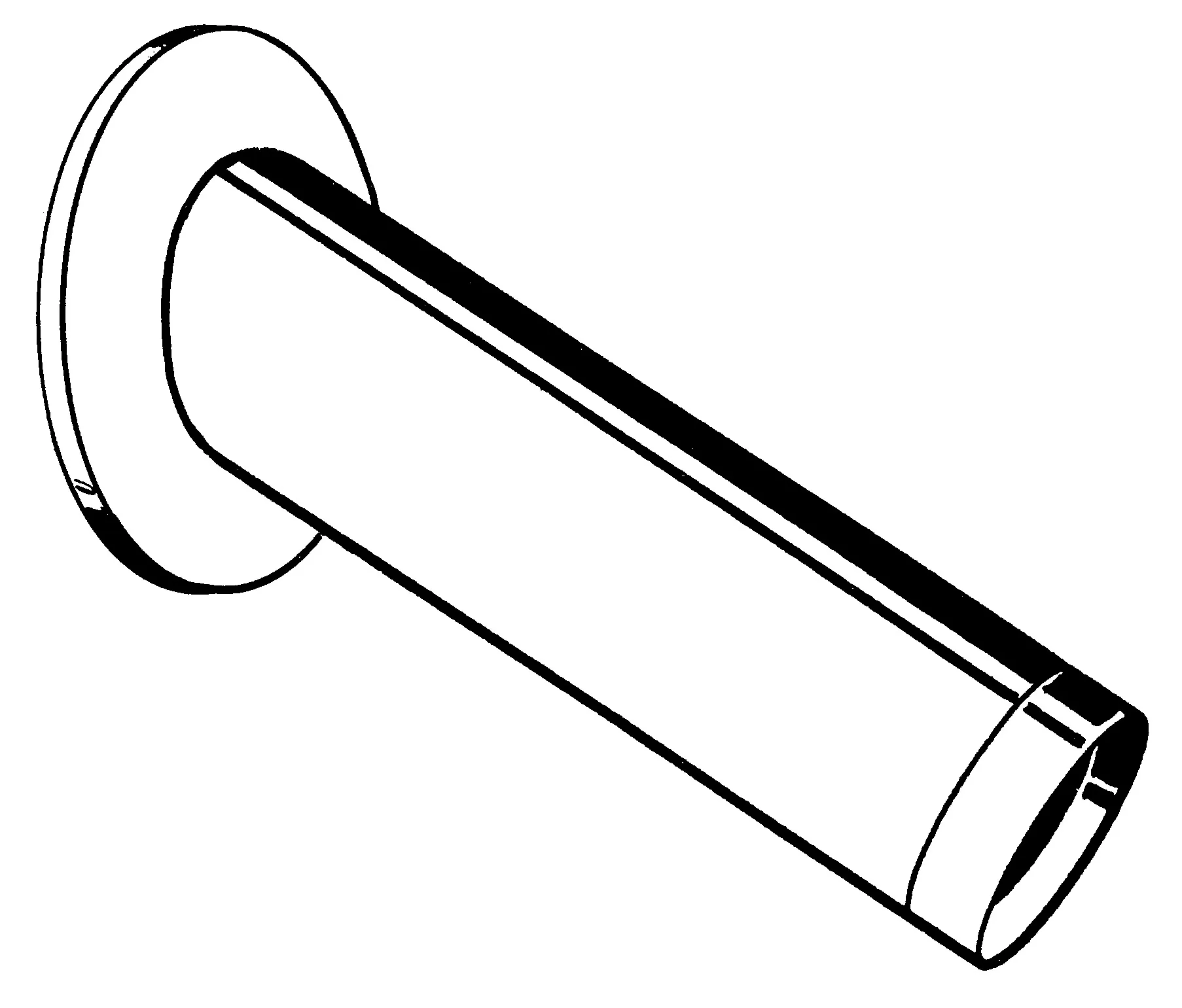 Hansgrohe AXOR Starck Wanneneinlauf DN20 chrom, Ausladung 122 mm, max. Durchfluss 20 l/min bei 3 bar, Normalstrahl Hansgrohe AXOR Starck Wanneneinlauf DN20 chrom, Ausladung 122 mm, max. Durchfluss 20 l/min bei 3 bar, Normalstrahl