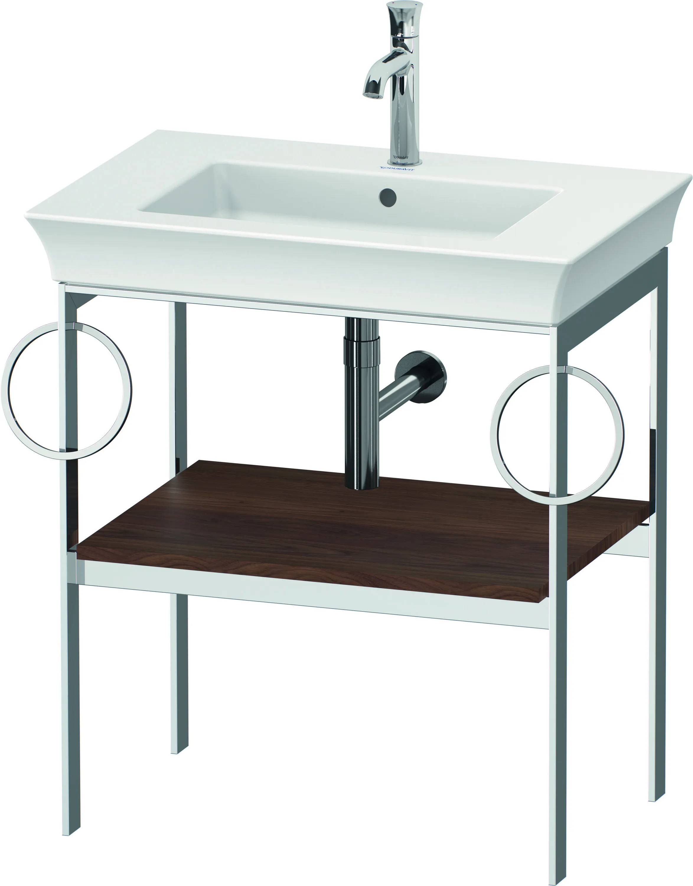 Duravit Konsole „White Tulip“ in Amerikanischer Nussbaum