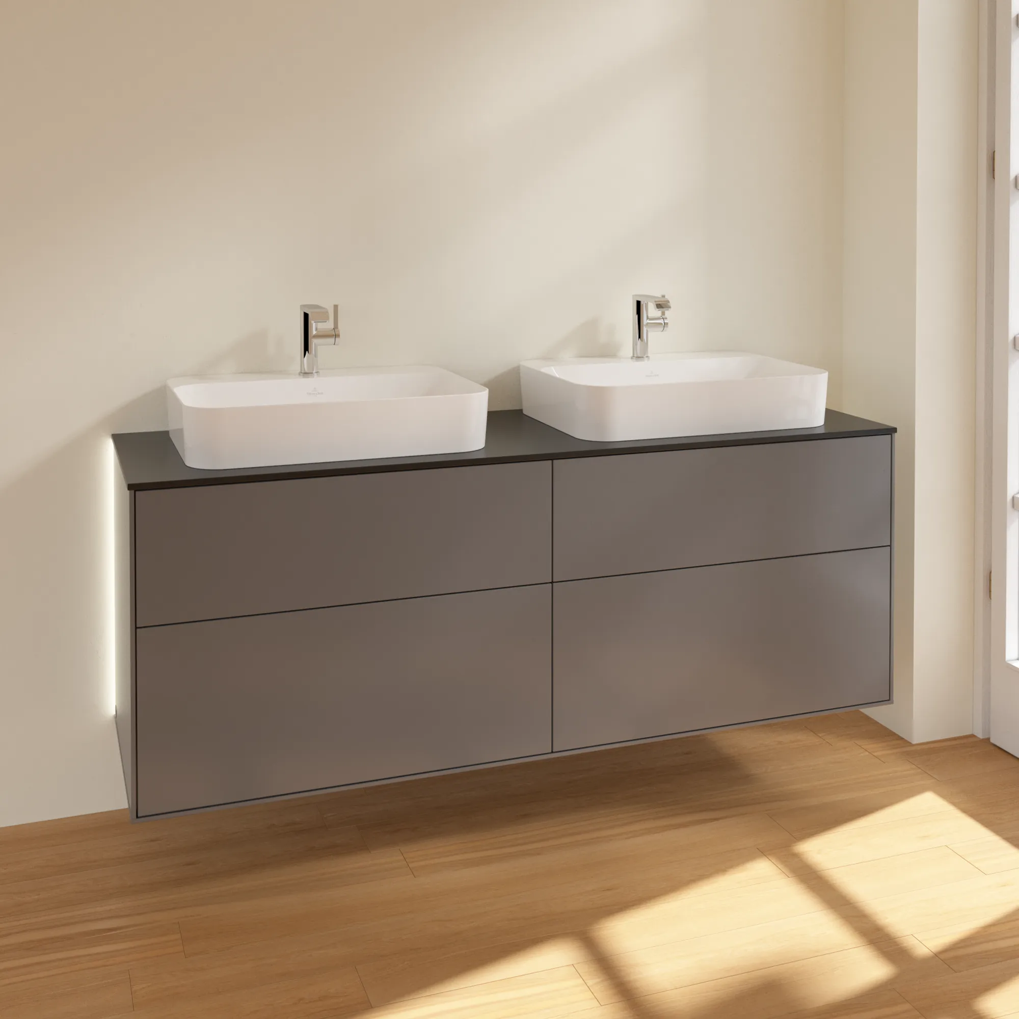 Villeroy & Boch Finion Waschbeckenunterschrank G43 1600x603x501mm Anthrazit
