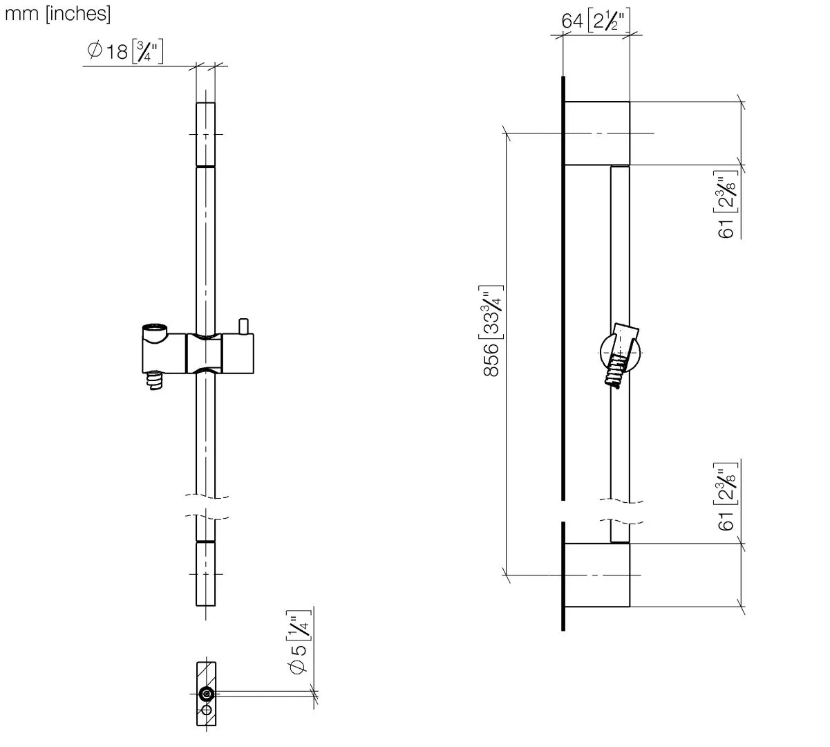 Duschgarnitur ohne Handbrause SERIENNEUTRAL Chrom 26413979 Duschgarnitur ohne Handbrause SERIENNEUTRAL Chrom 26413979