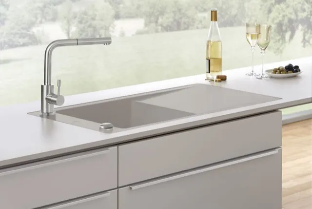 Villeroy & Boch flächenbündiges Küchenspülbecken „Timeline“ 60 flat 965 × 475 × 220 mm in Weiß Alpin Villeroy & Boch flächenbündiges Küchenspülbecken „Timeline“ 60 flat 965 × 475 × 220 mm in Weiß Alpin