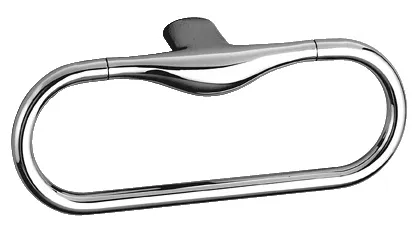 VitrA Istanbul Handtuchring Wandmontage 35 x 9 x 13 cm Chrom