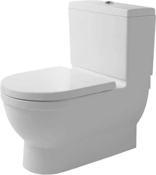 Stand-WC Big Toilet Starck 3 740 mm Tiefspüler,f.SPK,Abg.Vario,weiß,HYG