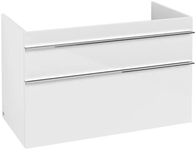 Villeroy & Boch Waschtischunterschrank „Venticello“ für Schrankwaschtisch 953 × 590 × 502 mm Glossy White, für Becken rechts