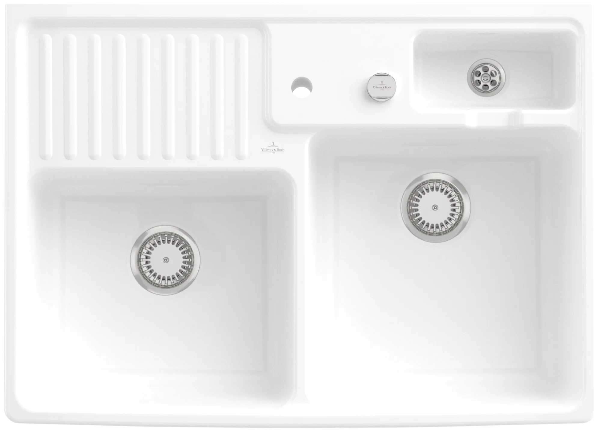 Villeroy & Boch Spülstein Doppelbecken 632392, 895 x 630 mm