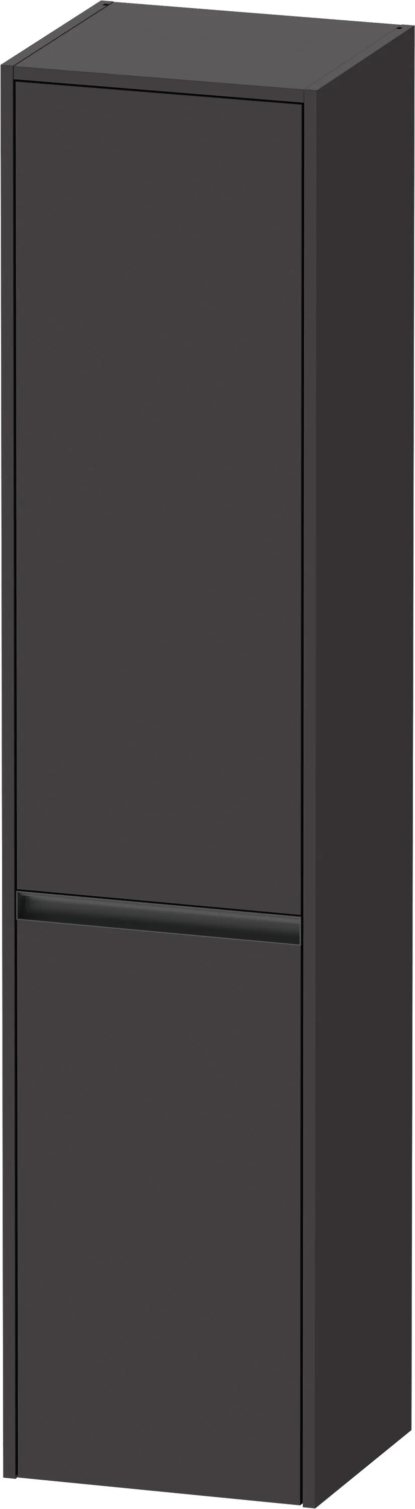Duravit Hochschrank „Ketho.2“ 40 × 176 × 36 cm Graphit Supermatt Duravit Hochschrank „Ketho.2“ 40 × 176 × 36 cm Graphit Supermatt