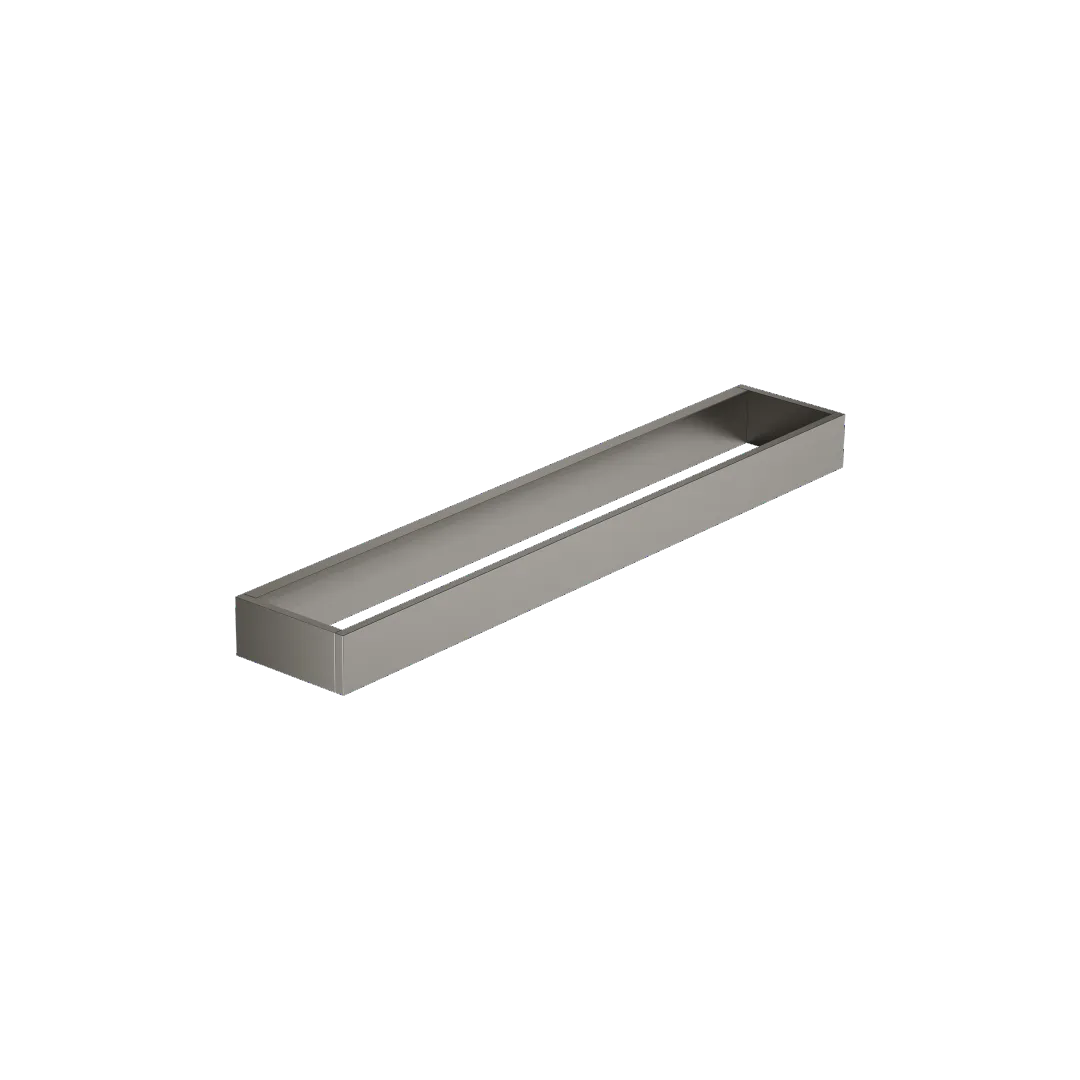 Dornbracht Badetuchhalter MEM Dark Platinum gebürstet, 320 x 450 mm, Höhe 35 mm, Ausladung 80 mm