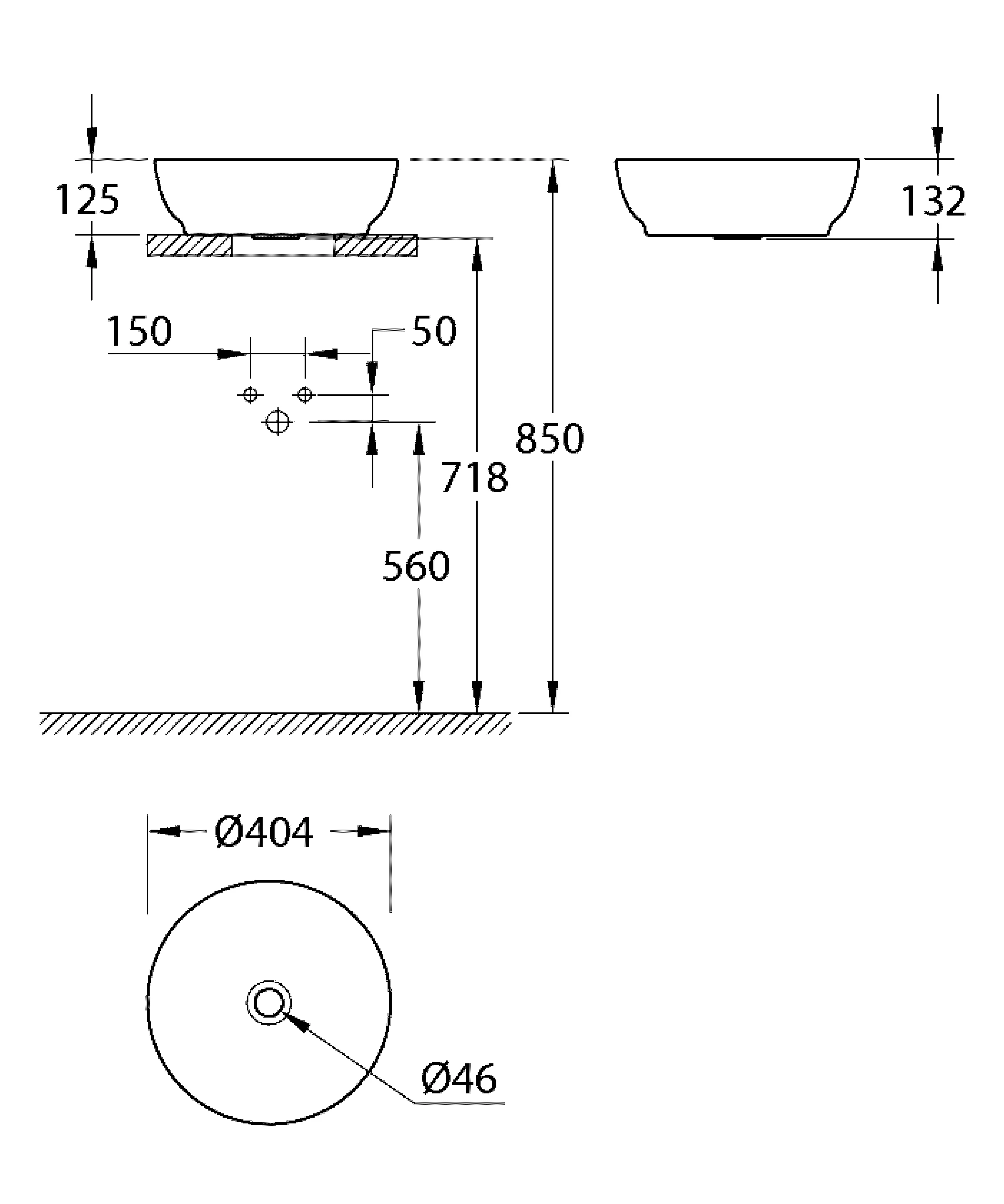 Grohe Waschbecken „Essence Keramik“ in weiß alpin Grohe Waschbecken „Essence Keramik“ in weiß alpin