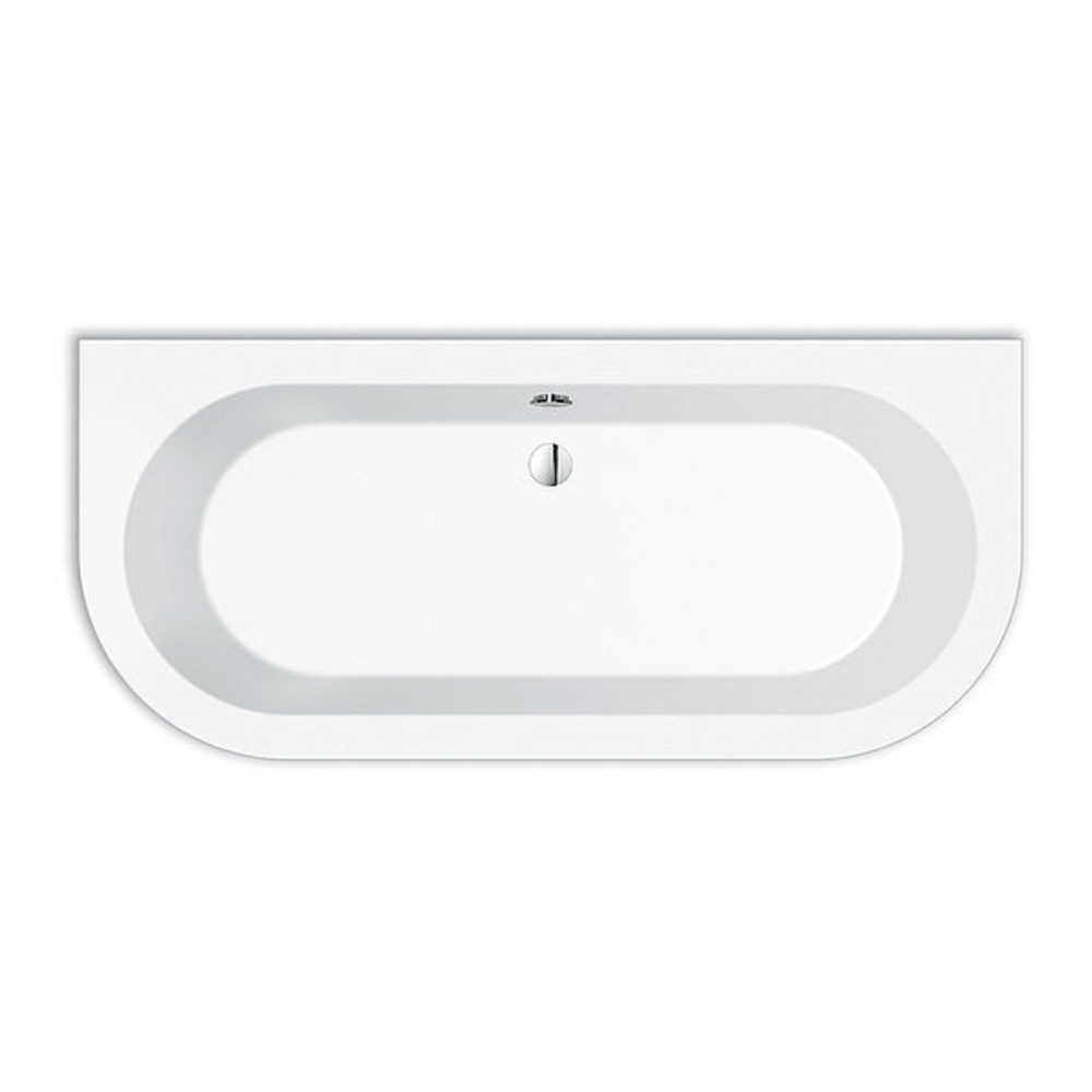 repaBAD Badewanne „Livorno Oval F“ freistehend oval 1650 × 750 mm, Mittelablauf in Weiß Matt repaBAD Badewanne „Livorno Oval F“ freistehend oval 1650 × 750 mm, Mittelablauf in Weiß Matt