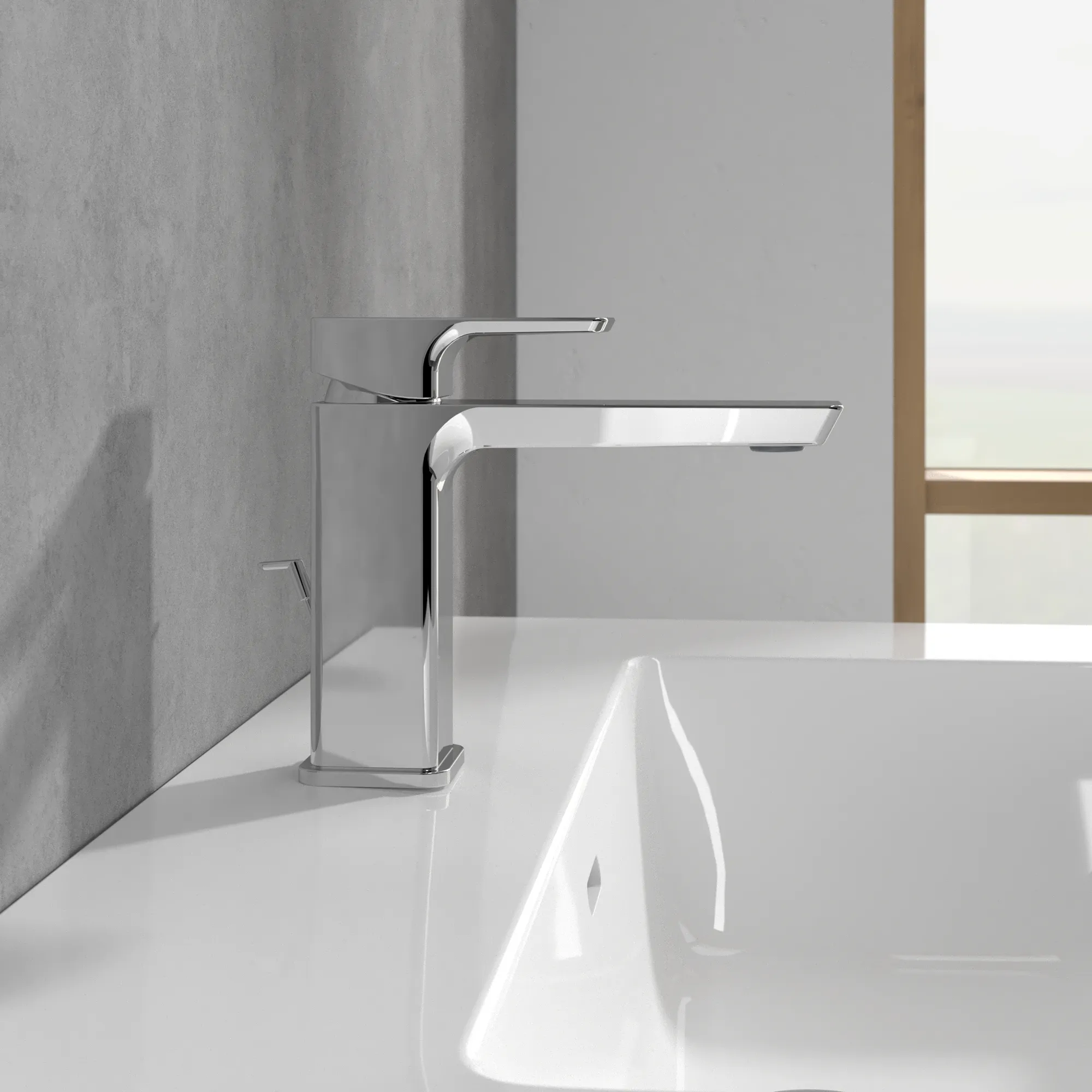 Einhand-Waschtischarmatur „Subway 3.0“ 17,6 cm Ausladung 134 mm in Chrom Einhand-Waschtischarmatur „Subway 3.0“ 17,6 cm Ausladung 134 mm in Chrom