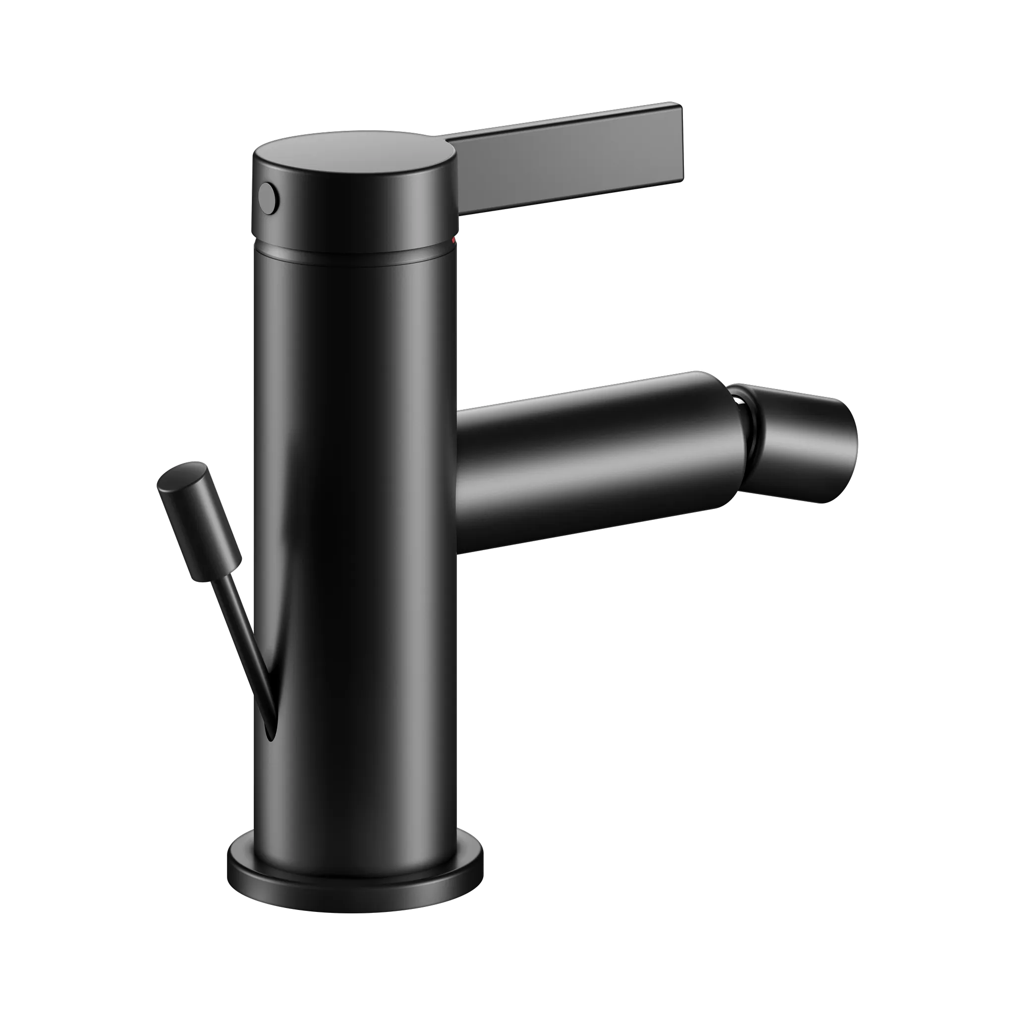 IXMO 59509371000 Einhebel-Bidetmischer mit Zugstangen-Ablaufgarnitur IXMO Pure, Rosette rund/eckig schwarz IXMO 59509371000 Einhebel-Bidetmischer mit Zugstangen-Ablaufgarnitur IXMO Pure, Rosette rund/eckig schwarz