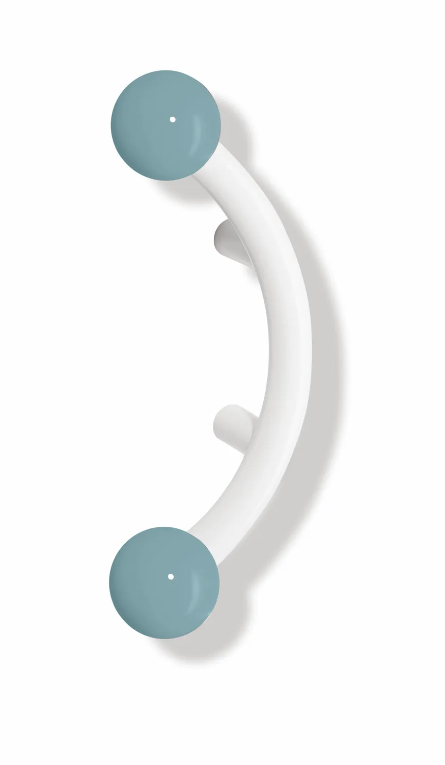 Trennwandgriff, a=97mm reinweiß Trennwandgriff, a=97mm reinweiß