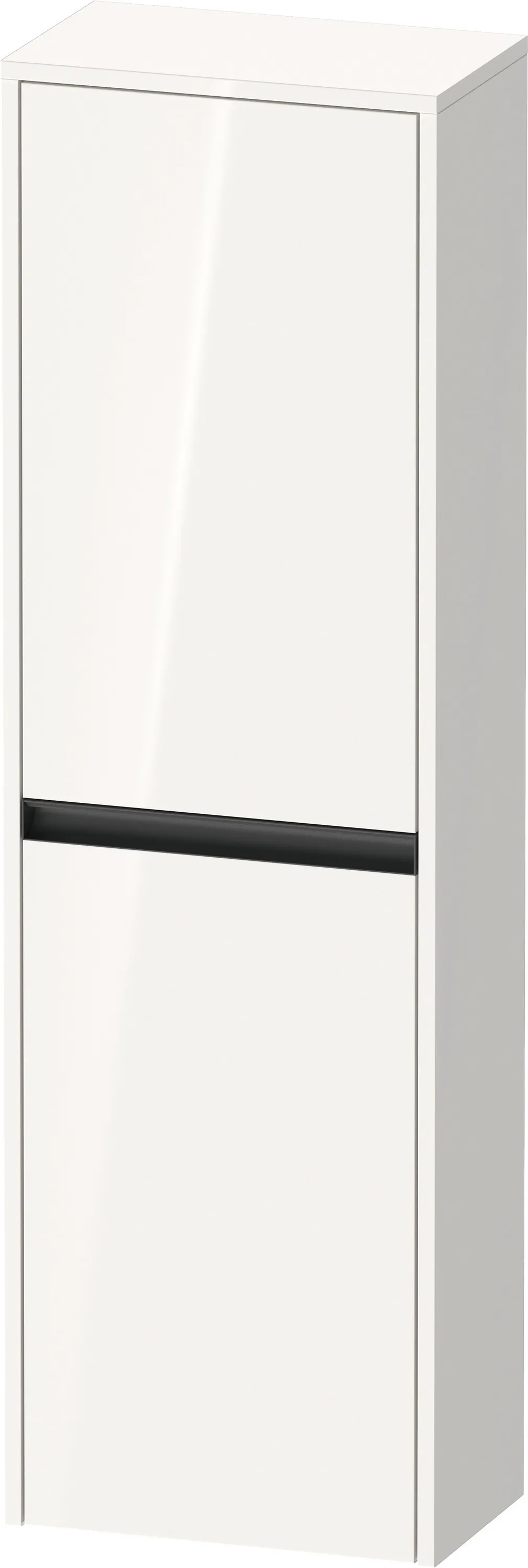 Duravit Halbhochschrank „Ketho.2“ 40 × 132 × 24 cm Weiß Hochglanz