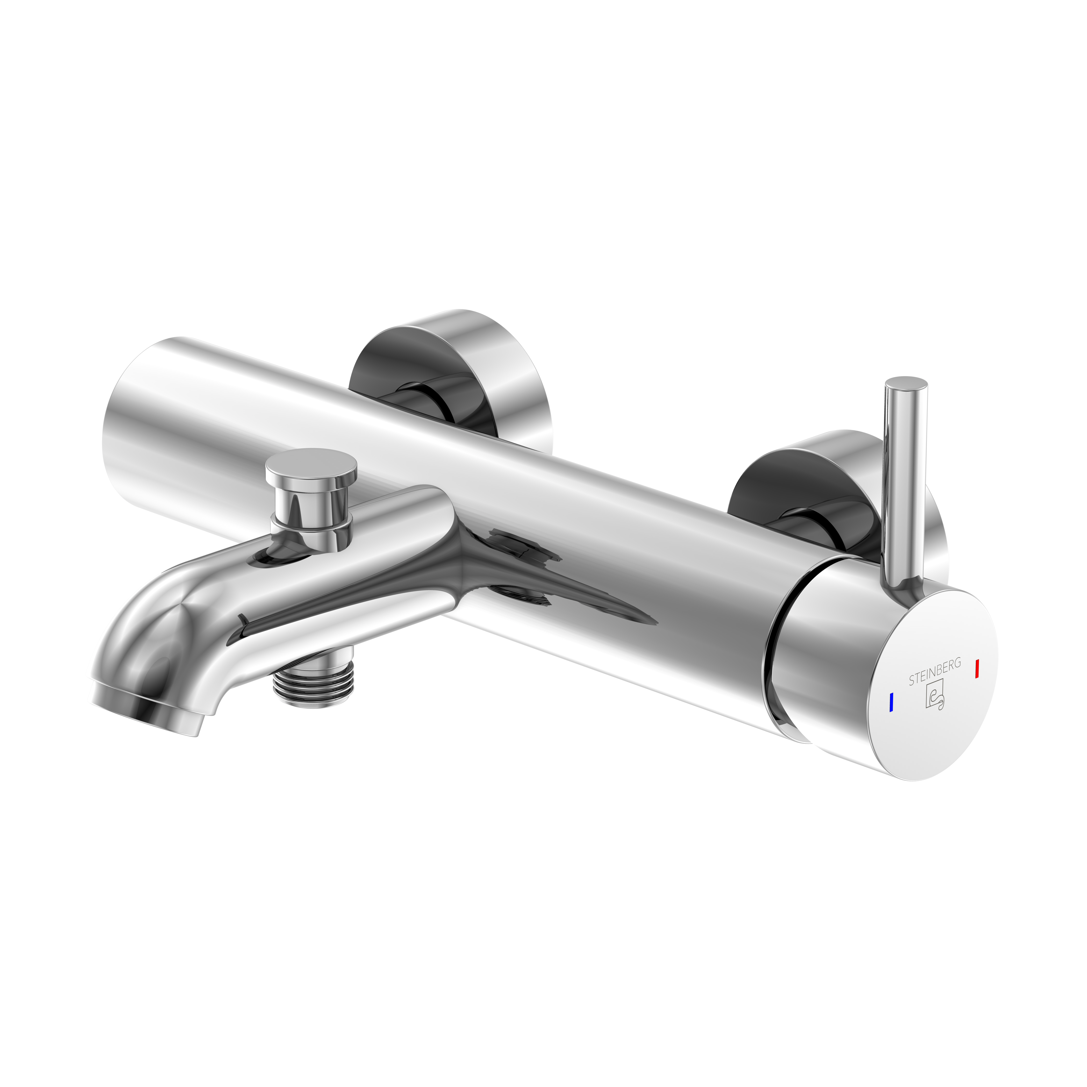 Serie 100 Wannen / Brause-Einhebelmischbatterie ½″ Serie 100 Wannen / Brause-Einhebelmischbatterie ½″
