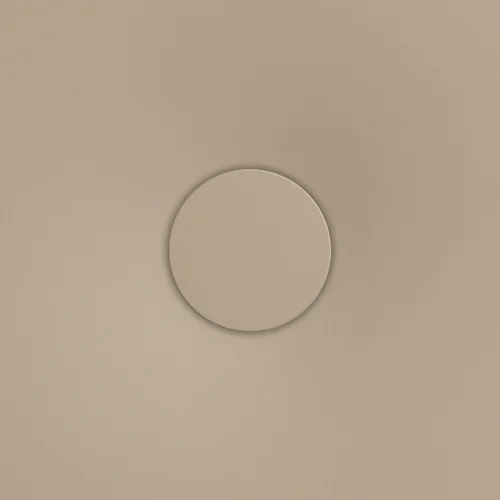 Emaillierte Ablaufabdeckung für Ablaufgarnituren „KA 90“ ⌀ 10,4 cm in warm beige 40