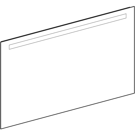 Geberit Spiegel „Option“ 120 × 70 cm, rechteckig