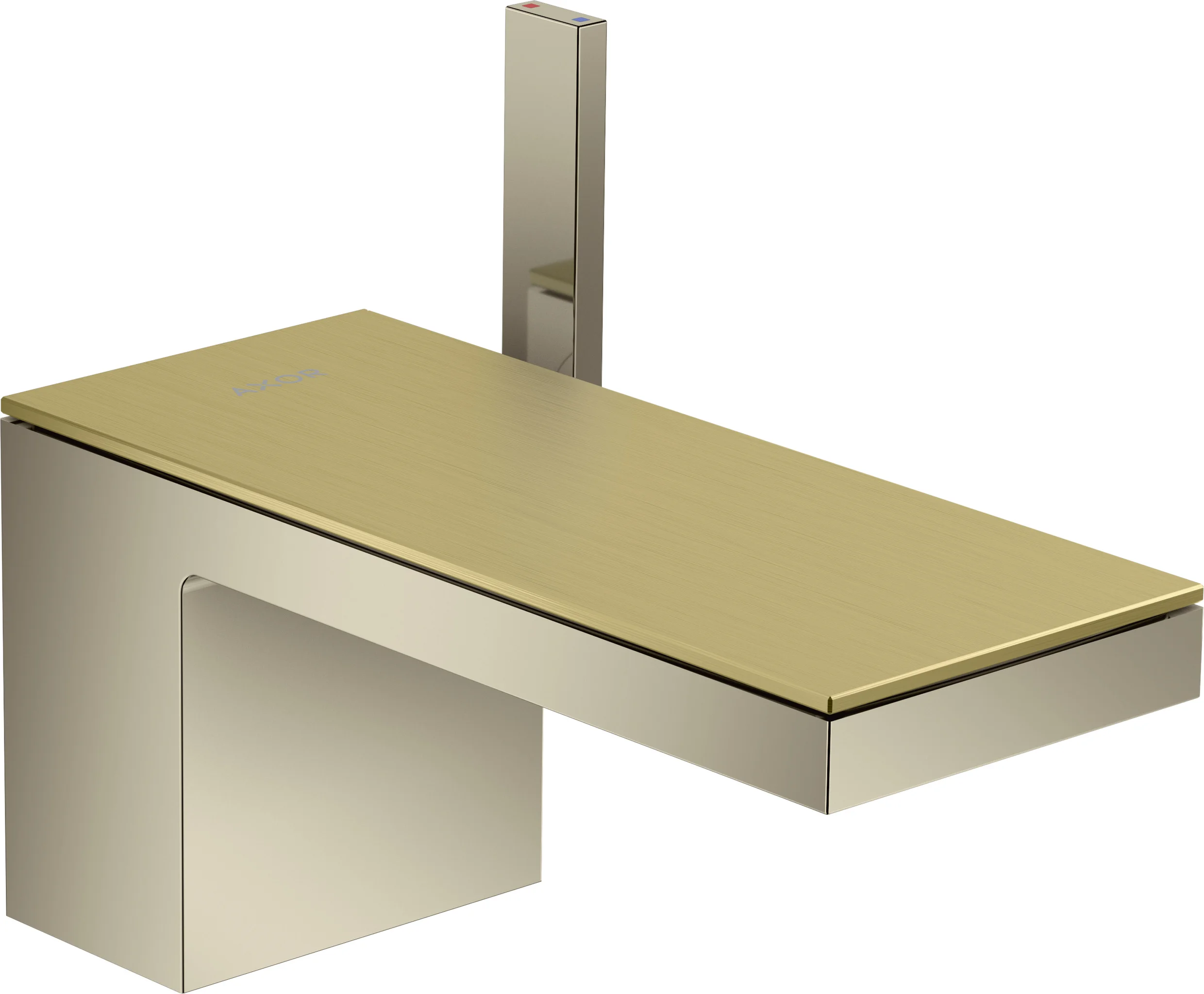 Hansgrohe AXOR MyEdition Platte 200 mm Metall Brushed Brass abnehmbar