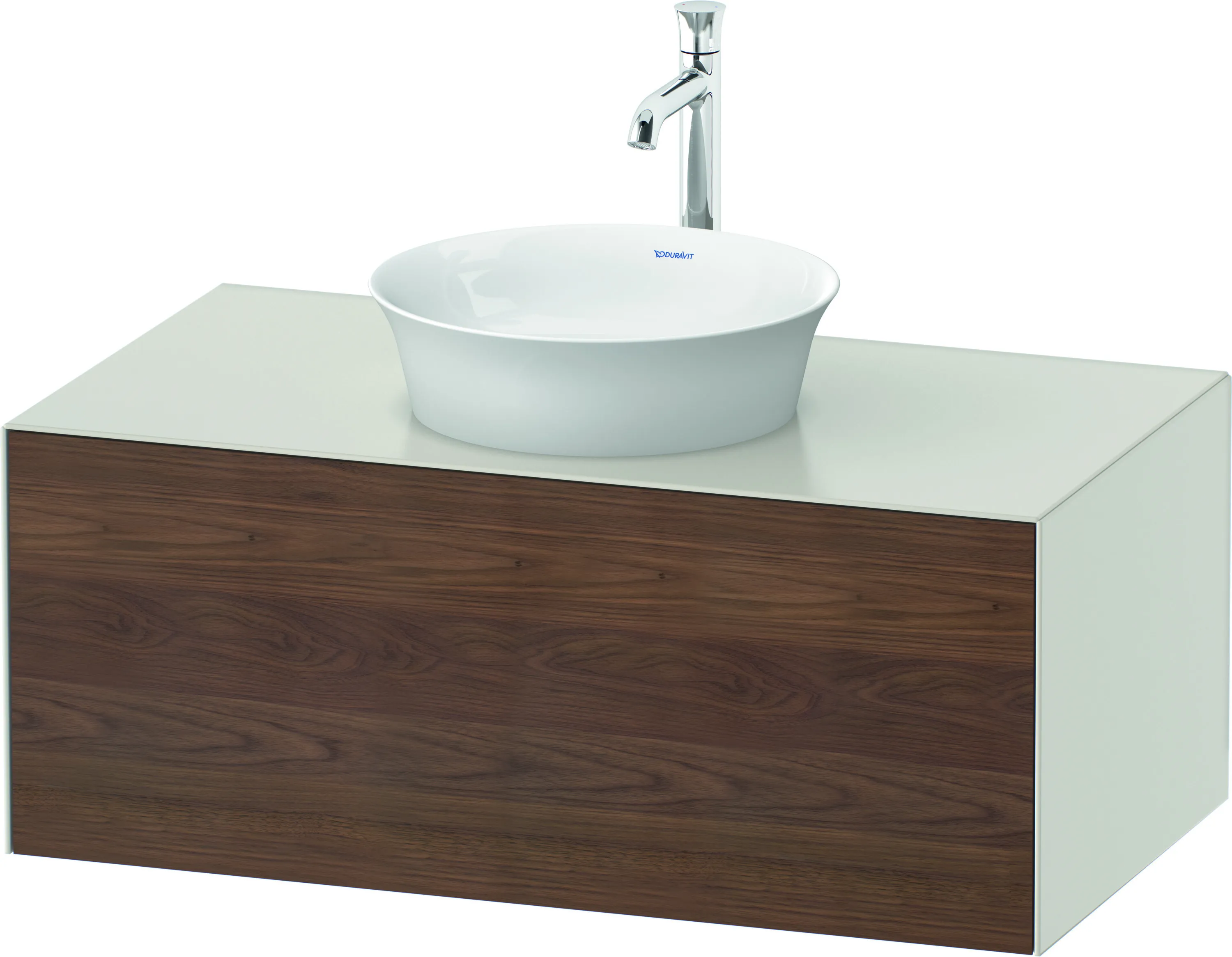Duravit Waschtischunterschrank „White Tulip“, mit Beleuchtung