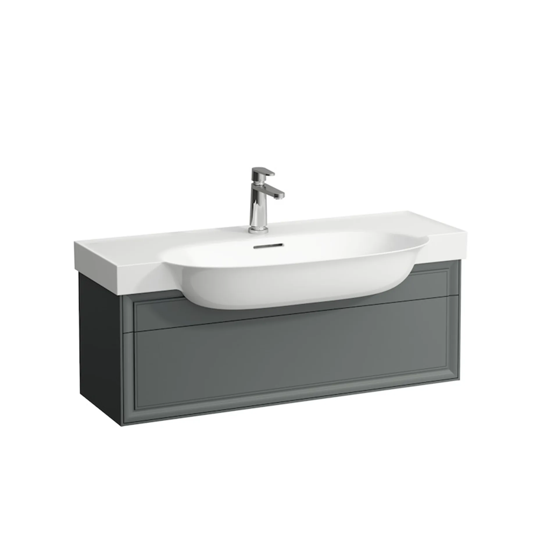 Laufen Waschtischunterbau „THE NEW CLASSIC“ 315 × 345 × 975 mm Verkehrsgrau
