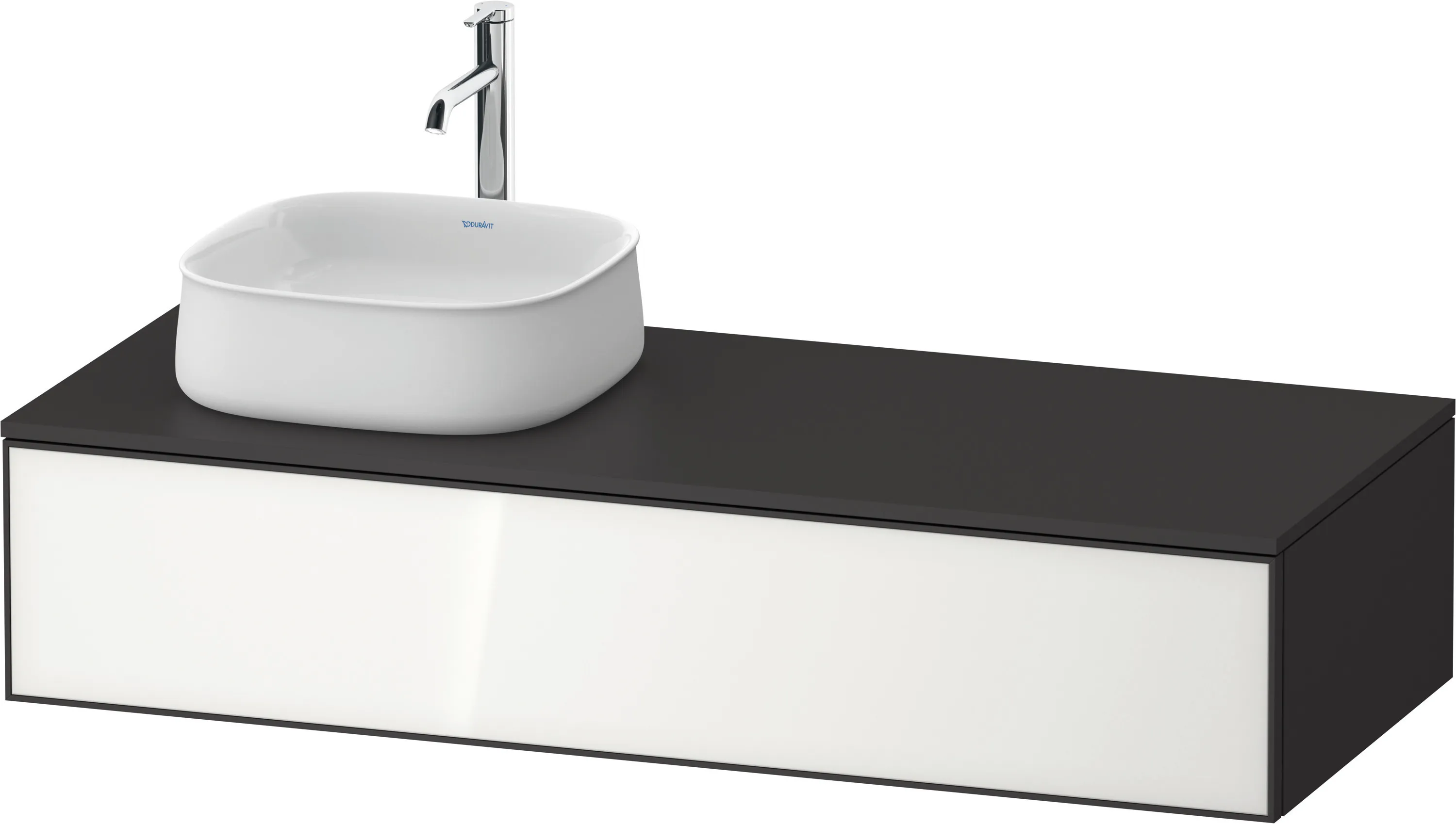 Duravit Waschtischunterschrank wandhängend „Zencha“ 130 × 28,1 × 55 cm