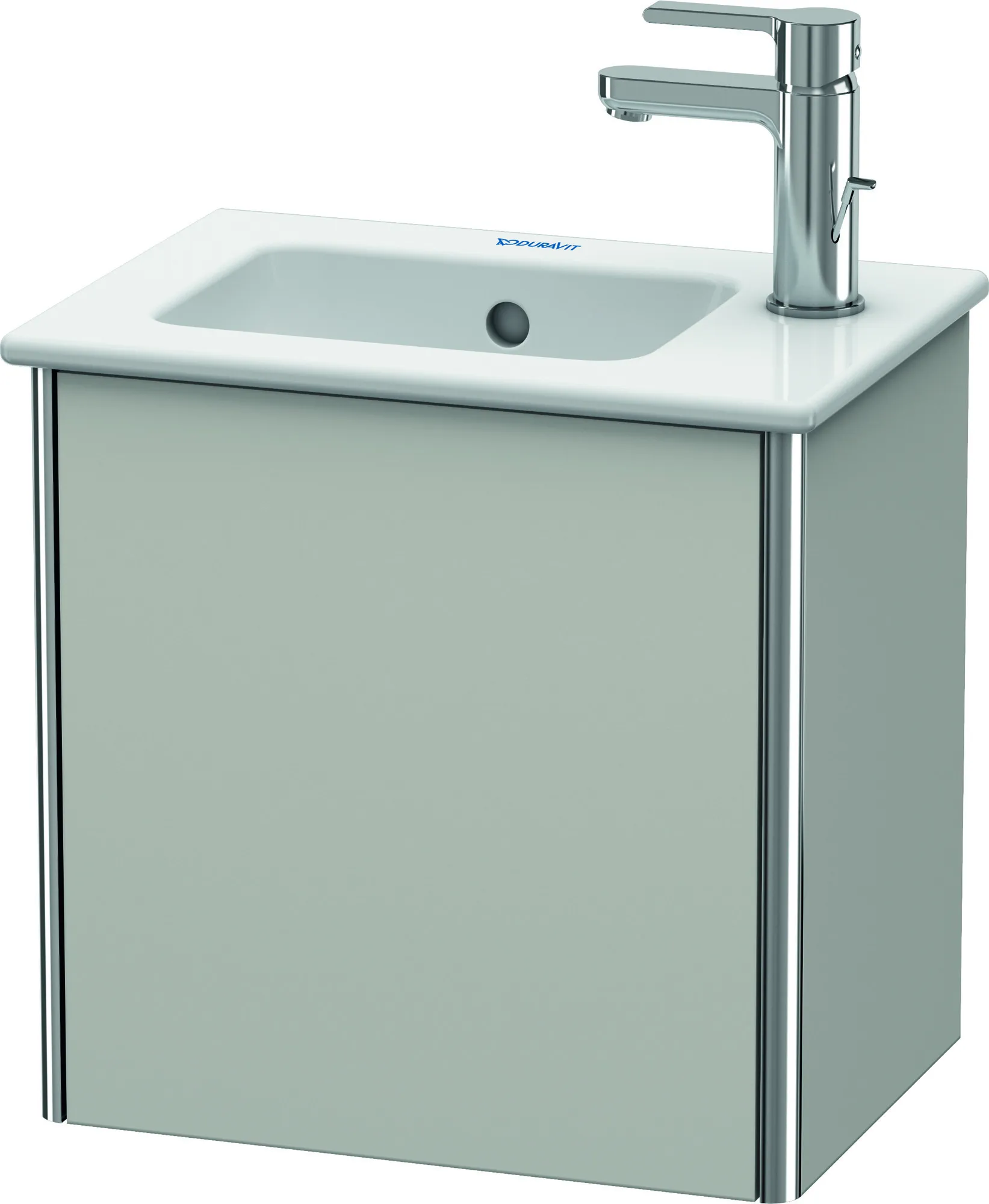 Duravit Waschtischunterschrank wandhängend „XSquare“ 41 × 40 × 28,9 cm Betongrau Matt Duravit Waschtischunterschrank wandhängend „XSquare“ 41 × 40 × 28,9 cm Betongrau Matt