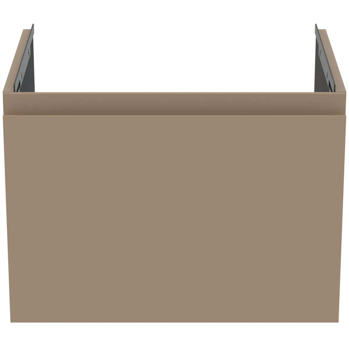 Ideal Standard Möbelwaschtischunterschrank Finesse 500x375x370mm 1 Auszug Greige matt Ideal Standard Möbelwaschtischunterschrank Finesse 500x375x370mm 1 Auszug Greige matt