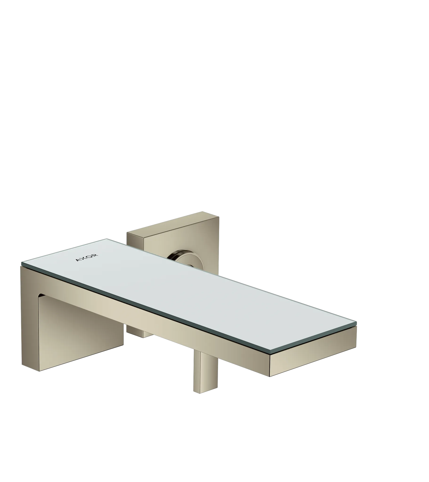 Hansgrohe AXOR MyEdition Mischer mit Platte 245 Glas, abnehmbar Hansgrohe AXOR MyEdition Mischer mit Platte 245 Glas, abnehmbar