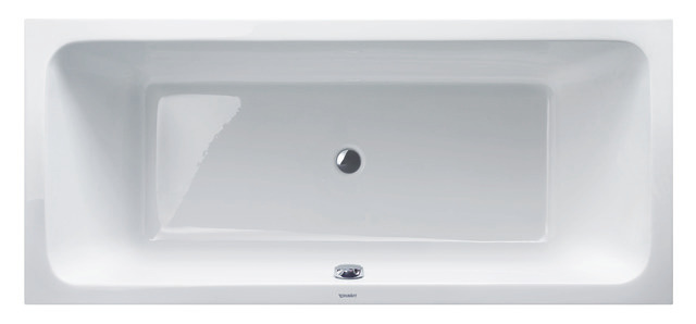 Duravit Badewanne „D-Code“ rechteck 180 × 80 cm, Mittelablauf 