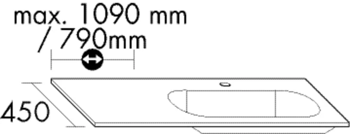 burgbad Waschbecken „Sys30“