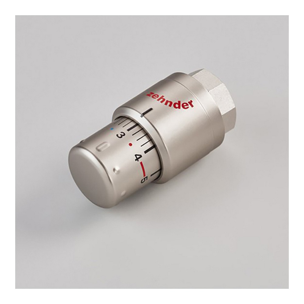 Zehnder Heizkörperthermostat mit Flüssigfühler „SH“ in edelstahl Zehnder Heizkörperthermostat mit Flüssigfühler „SH“ in edelstahl