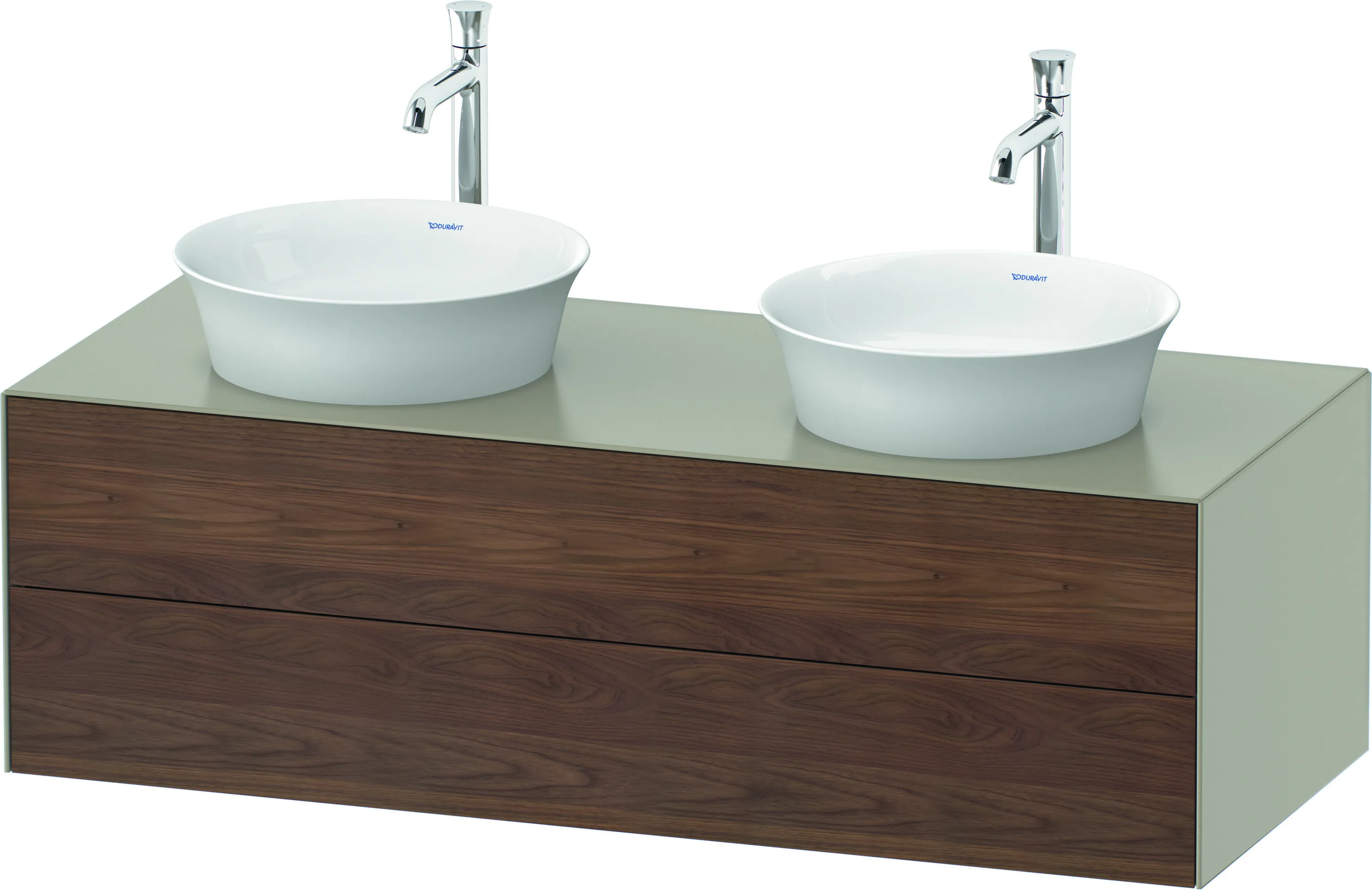 Duravit Waschtischunterschrank „White Tulip“, mit Beleuchtung