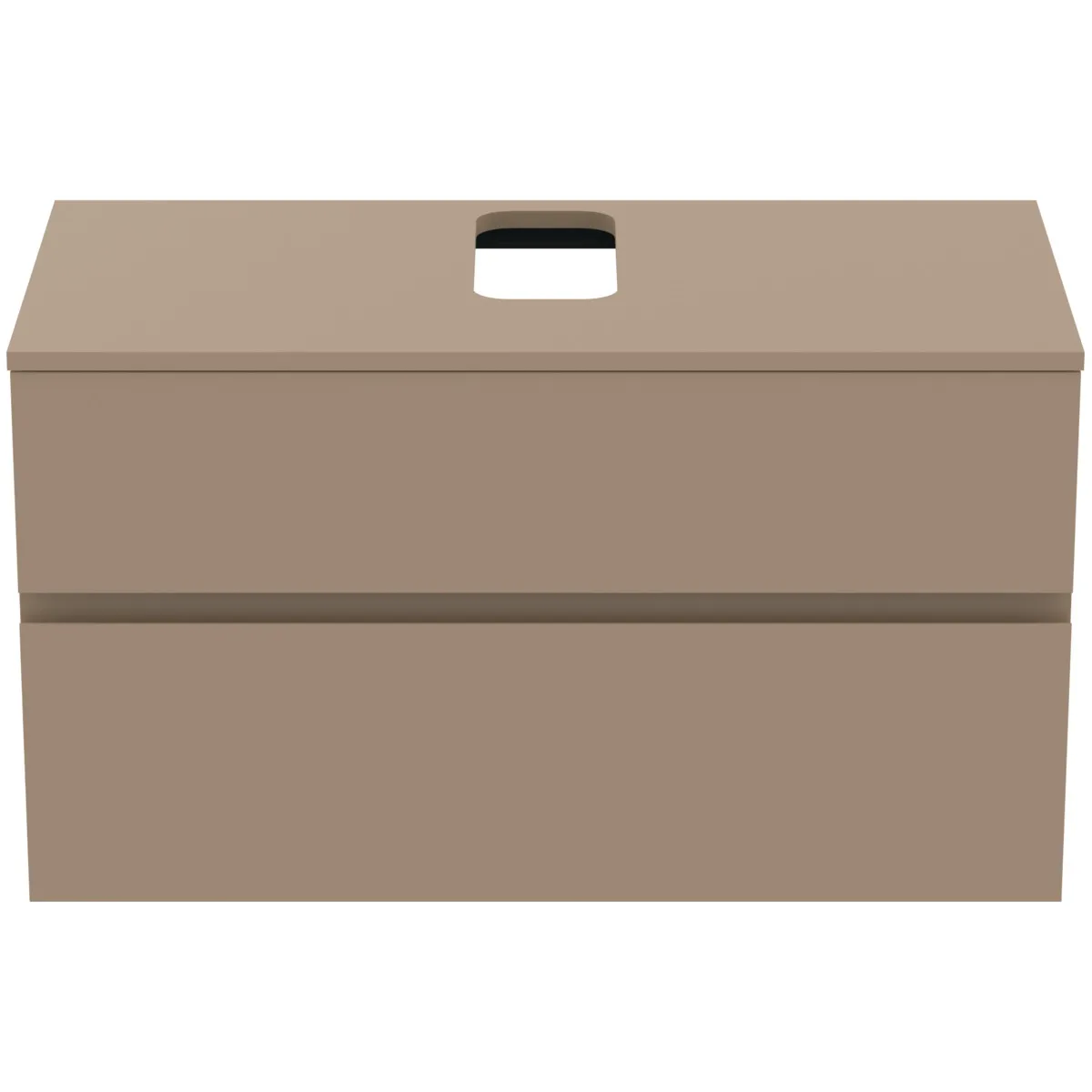 Ideal Standard Waschtischunterschrank „Finesse“ 100,2 × 55,8 × 50,5 cm Greige matt
