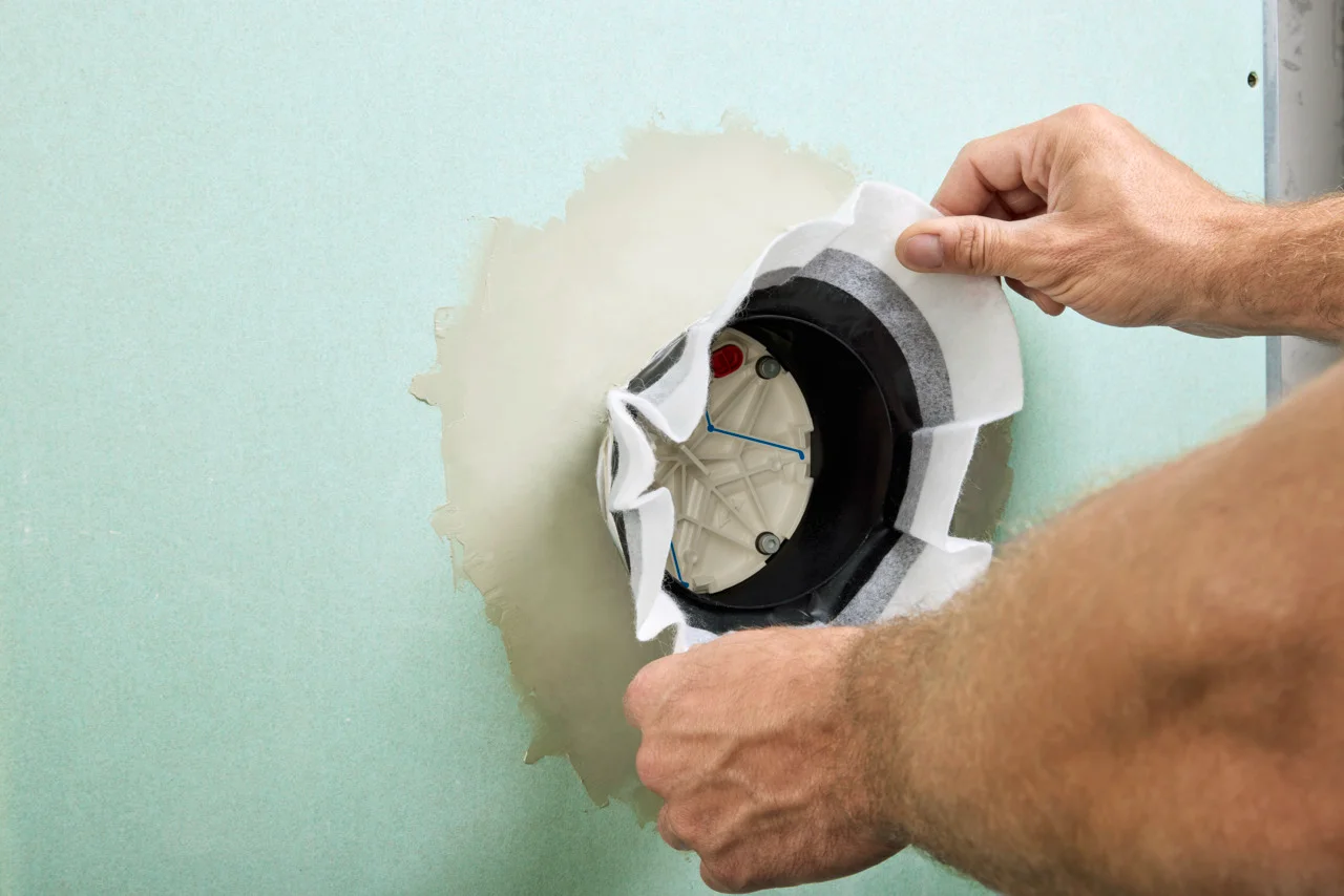 Hansgrohe iBox universal 2 Grundkörper - wärme- und schallisolierend, rotationssymmetrische Montage, einstellbarer Montagering in 5 mm Schritten, für alle neuen Brausen-, Wannen- und Thermostat-Fertigsets Unterputz (ShowerSelect Comfort, DuoTurn) Hansgrohe iBox universal 2 Grundkörper - wärme- und schallisolierend, rotationssymmetrische Montage, einstellbarer Montagering in 5 mm Schritten, für alle neuen Brausen-, Wannen- und Thermostat-Fertigsets Unterputz (ShowerSelect Comfort, DuoTurn)