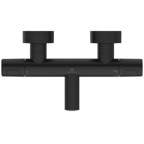 Zweihand-Wannenarmatur „CerathermT25N“ Ausladung 163 mm in Silk Black Zweihand-Wannenarmatur „CerathermT25N“ Ausladung 163 mm in Silk Black