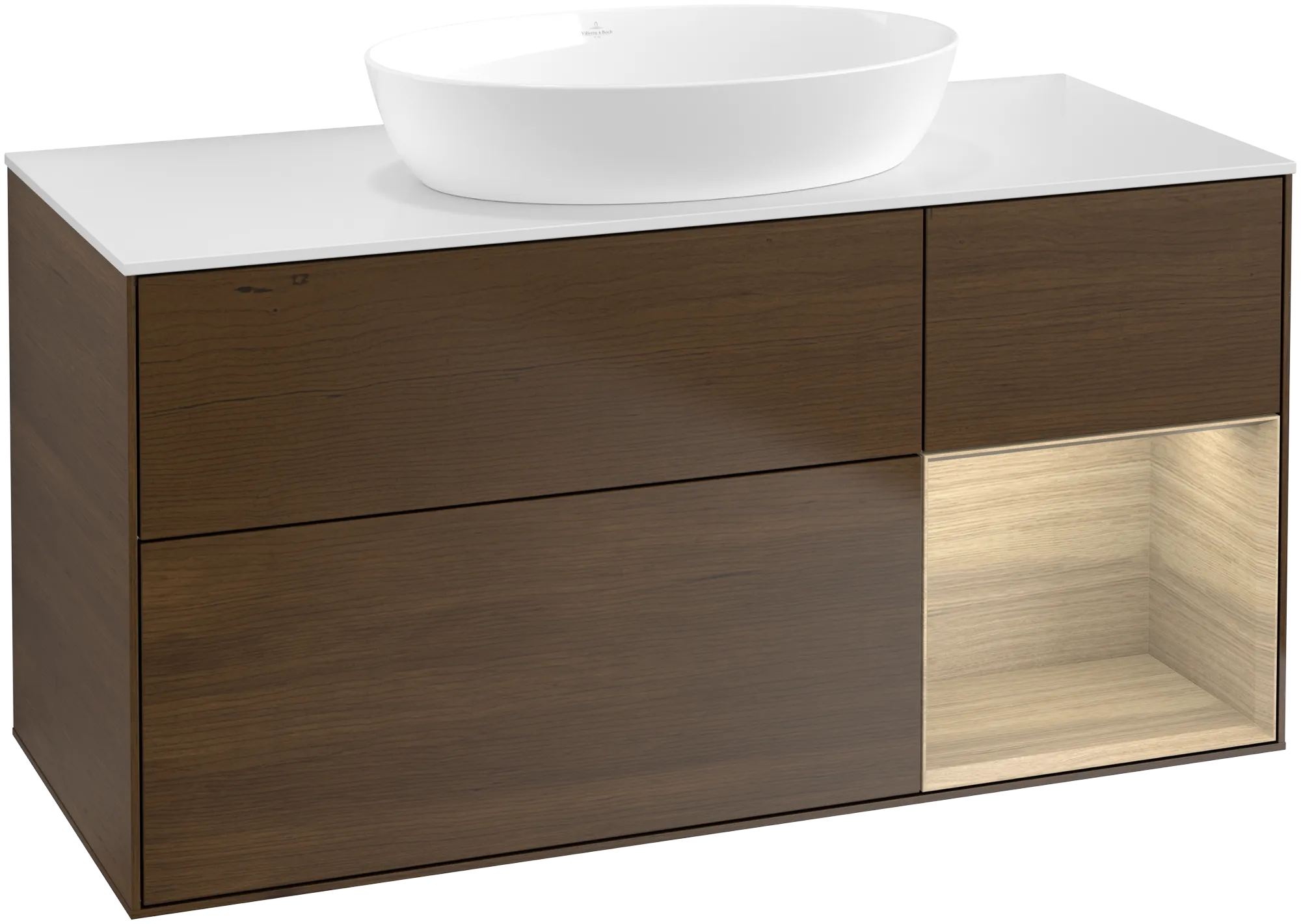 Villeroy & Boch Finion GA7 Waschbeckenunterschrank 1200x603x501mm mit Beleuchtung