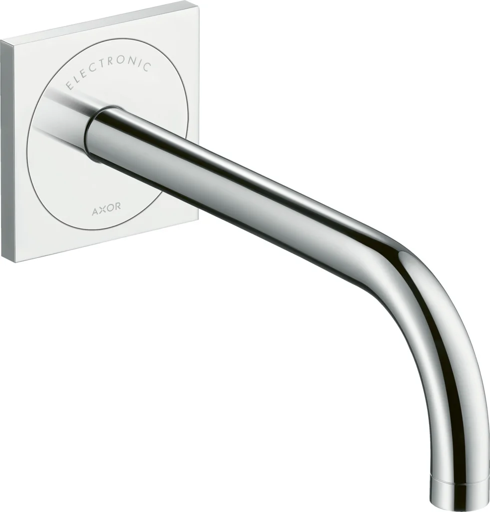 Hansgrohe AXOR Uno Elektronik-Waschtischmischer Unterputz, Chrom, Ausladung 225 mm, Normalstrahl, max. Durchfluss 5 l/min