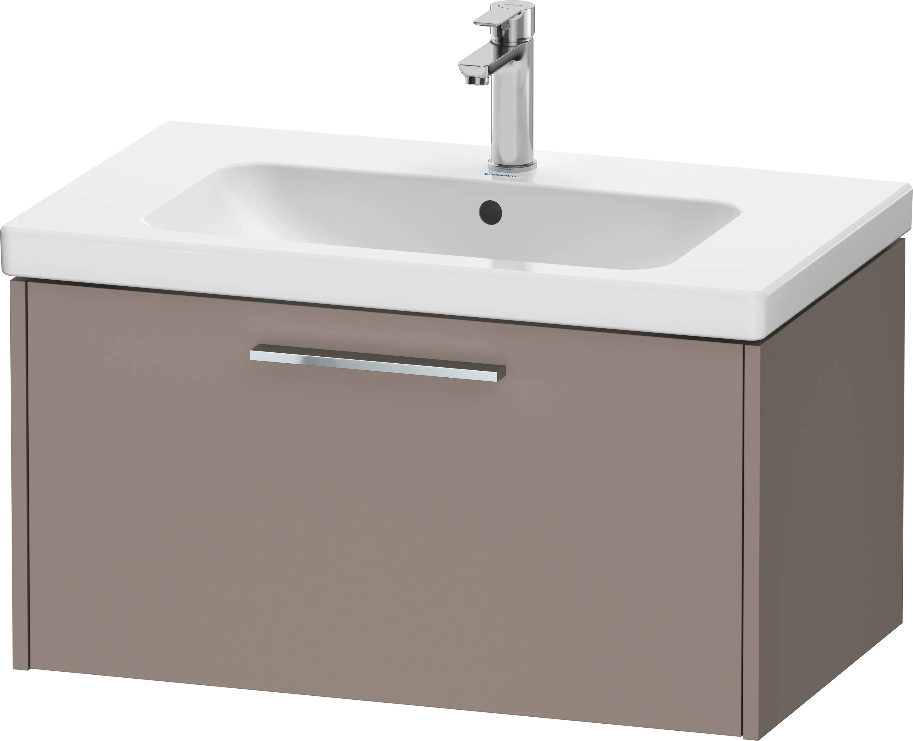 Duravit Waschtischunterschrank Wandhängend „D-Code“ 78,4 × 40 × 46 cm in Basalt Matt Duravit Waschtischunterschrank Wandhängend „D-Code“ 78,4 × 40 × 46 cm in Basalt Matt
