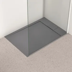 Ideal Standard Duschwanne „UltraFlatSi.life“ 70 × 100 cm in Quarzgrau