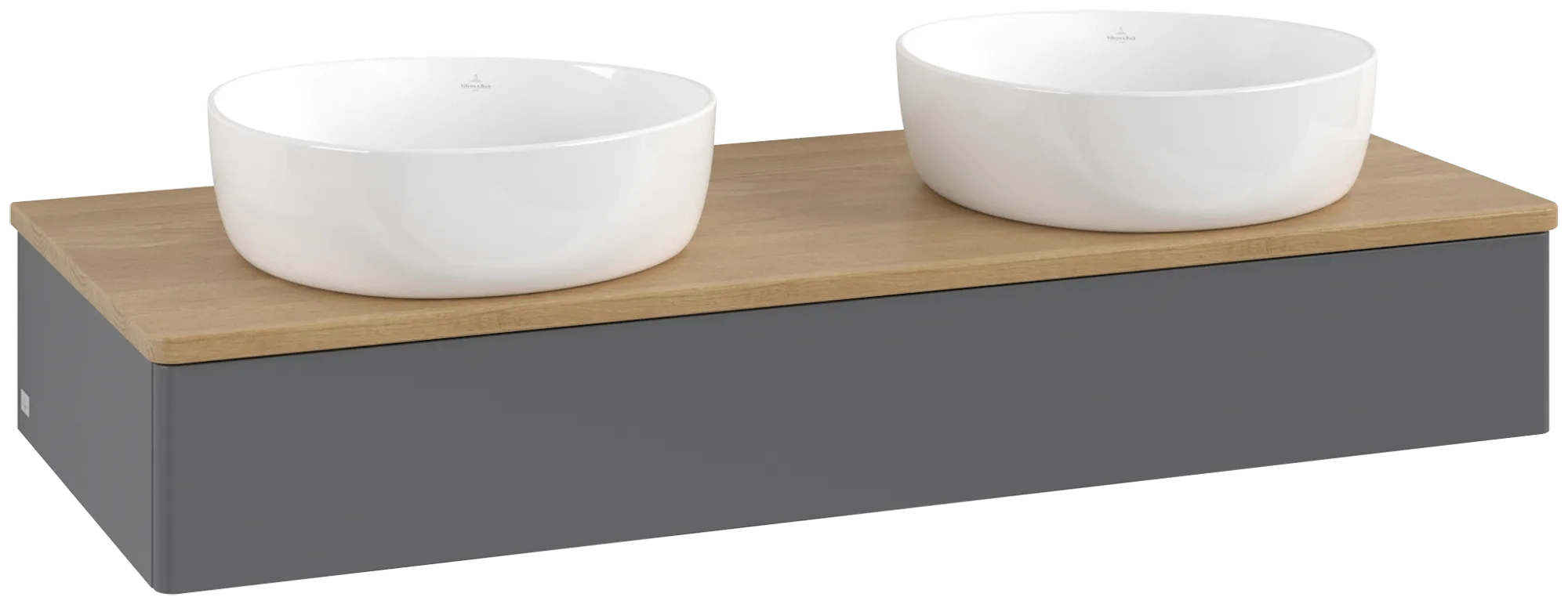 Villeroy & Boch Antao Waschbeckenunterschrank L13_1, 1200x190x500mm, anthrazit