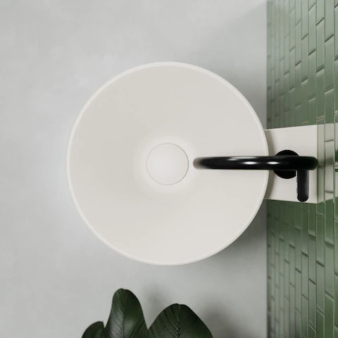 Waschtischschale „BetteSuno Pedestal“ ⌀ 34 × 86,3 cm in Star White Waschtischschale „BetteSuno Pedestal“ ⌀ 34 × 86,3 cm in Star White