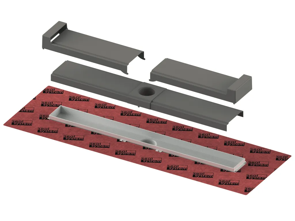 TECE Duschrinne „TECEdrainline Evo“ Modell 3006000010 0130 in Weiß (matt)