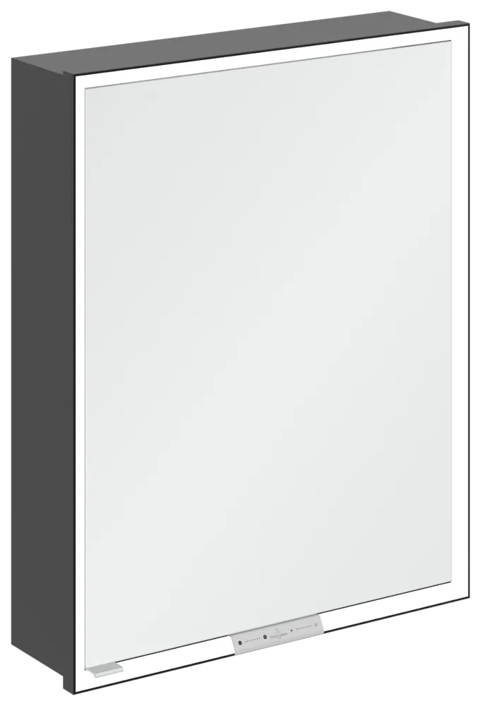 Villeroy & Boch Einbau-Spiegelschrank „My View+“ 600 × 750 × 168 mm in White Matt, Anschlag rechts, rechts