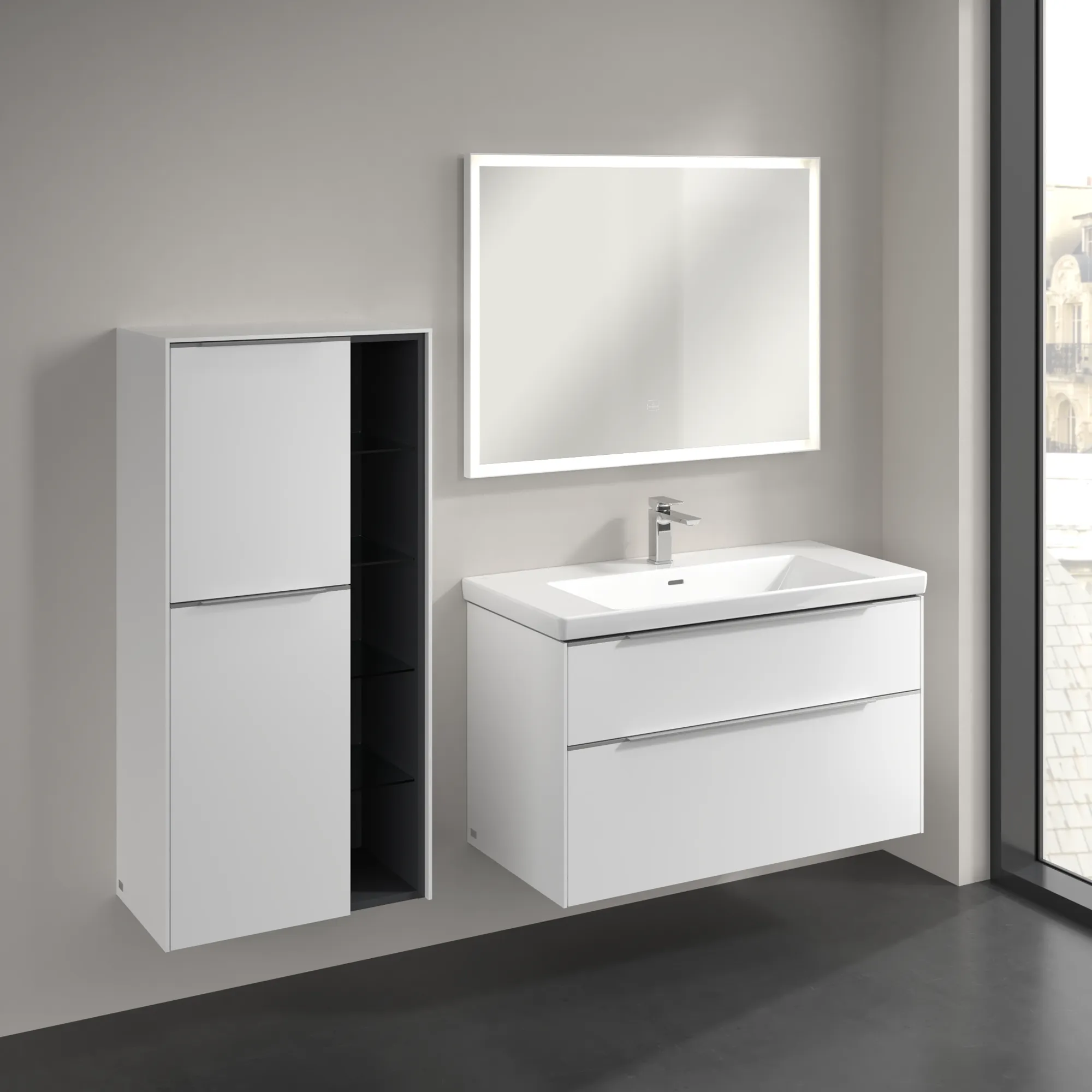 Villeroy & Boch Subway 3.0 Mittelschrank C59800, Pure White, 574 x 1200 x 362 mm Villeroy & Boch Subway 3.0 Mittelschrank C59800, Pure White, 574 x 1200 x 362 mm