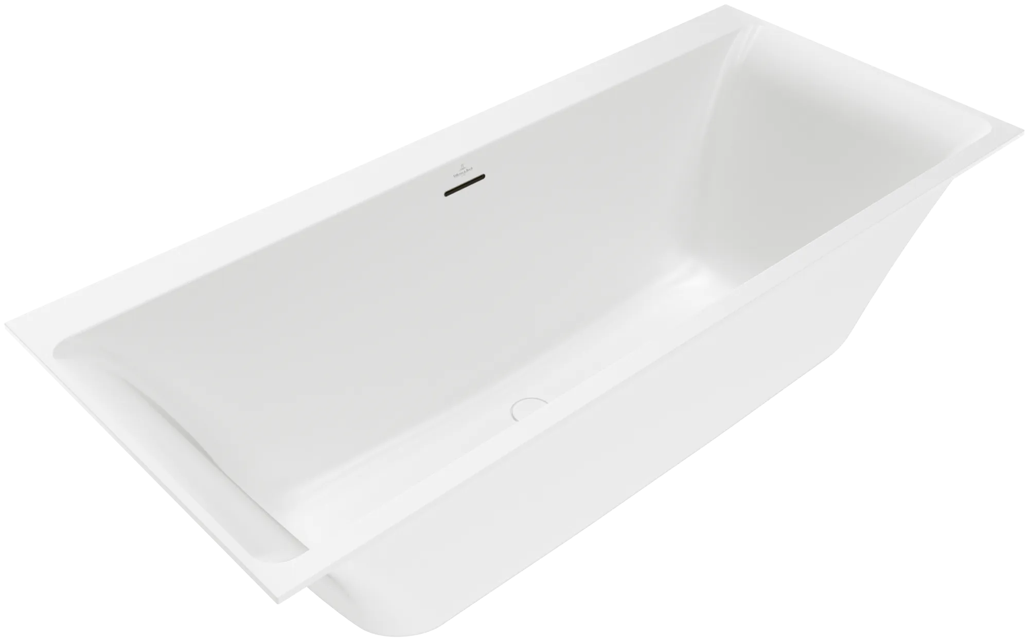 Villeroy & Boch Subway 3.0 Badewanne, Rechteck, Stone White, 1700x750 mm, Höhe 480 mm, Einbaumaß 610-660 mm