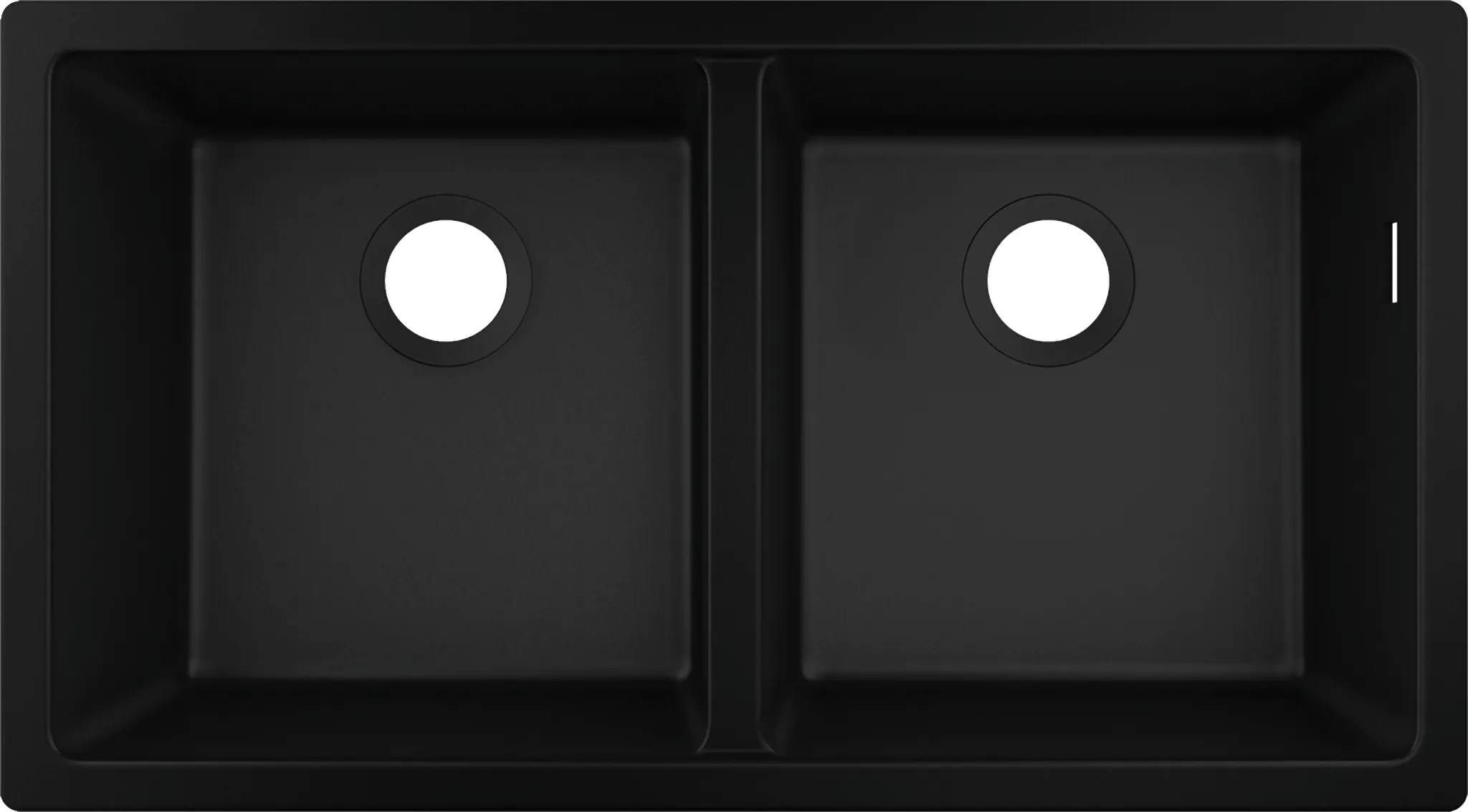 Hansgrohe S51 S510-U770 Unterbauspüle 370x370 Graphitschwarz Hansgrohe S51 S510-U770 Unterbauspüle 370x370 Graphitschwarz