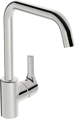 HansaPALENO Einhebelmischer Küchenarmatur Chrom 203 mm DN15 HansaPALENO Einhebelmischer Küchenarmatur Chrom 203 mm DN15